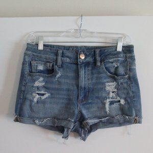 American Eagle Distressed Shortie Short